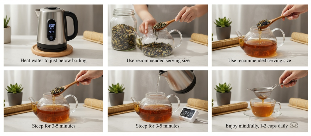 Safely Brew herbal tea