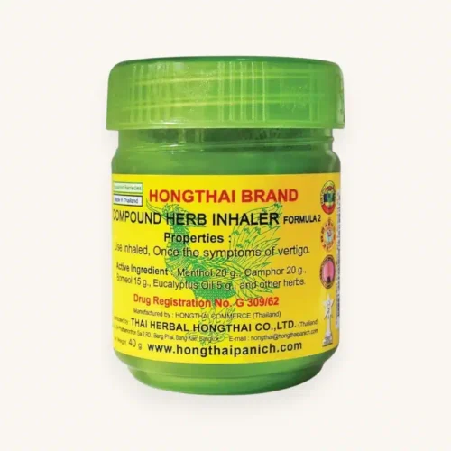 Hong Thai Traditional Herbal Inhaler - Natural Thai Aromatherapy