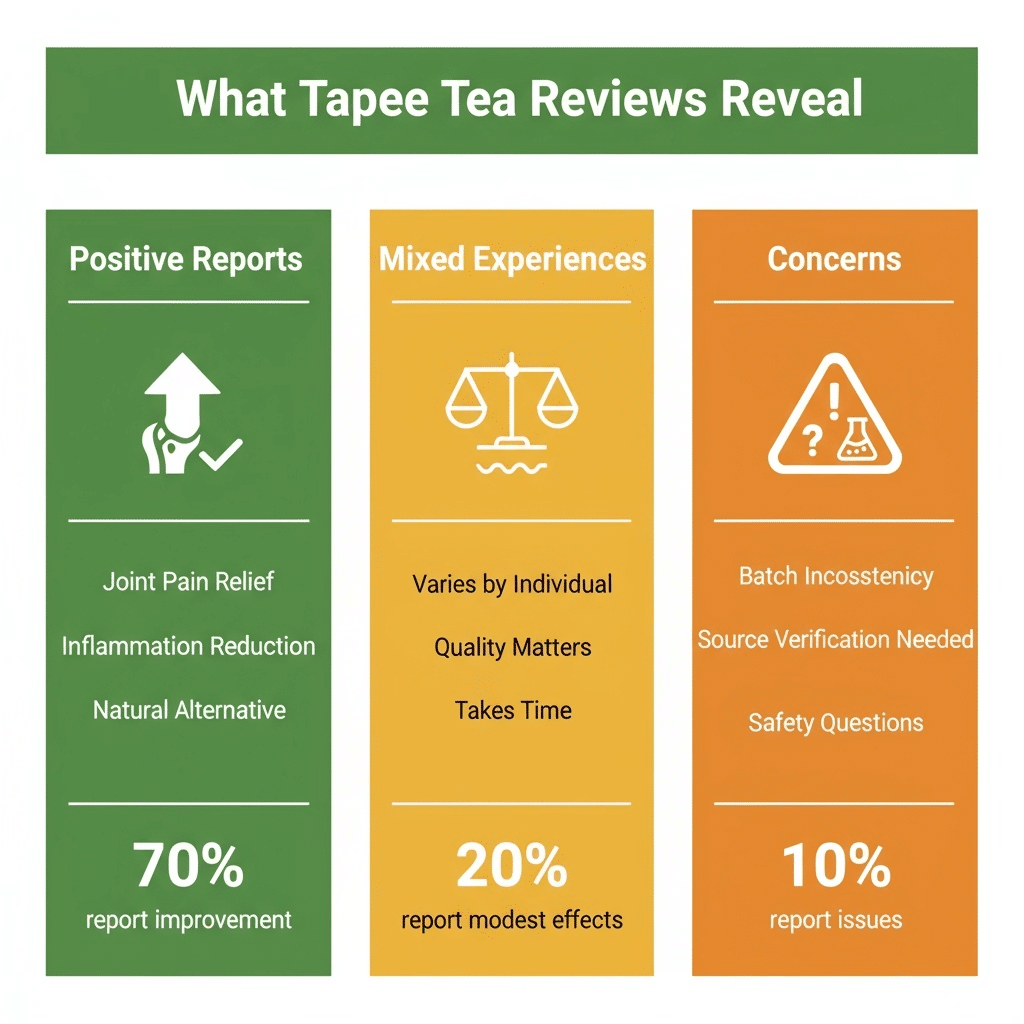 Tapee tea reviews results