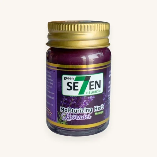 Green Seven Sleep Balm Lavender — Relaxing Thai Herbal Balm for Better Sleep (50g)