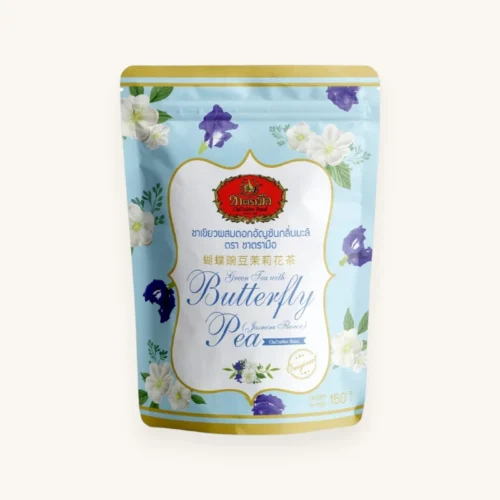 Cha Tra Mue Jasmine Butterfly Pea Tea — Colour-Changing Thai Herbal Tea (150g)