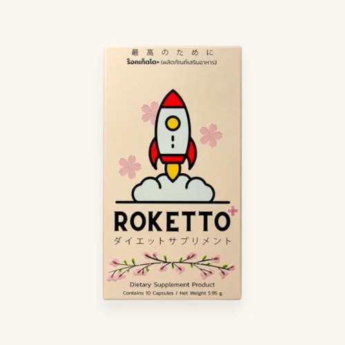 Roketto+ - Premium Men's Performance Supplement with 12 Active Herbs