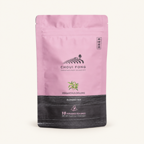 Osmanthus Oolong Tea, 10 Tea Bags (25 g) — Choui Fong — 25 g retail pouch