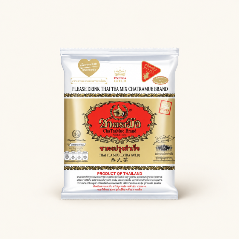 ChaTraMue Extra Gold Thai tea, 400 g pouch